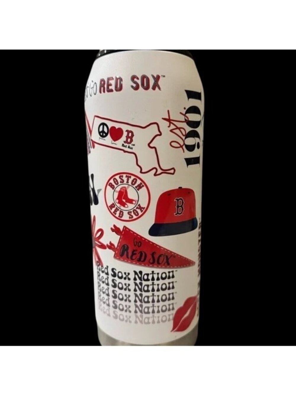 Boston Red Sox Stainless Steel 34 Oz Loco Thermos MLB Team Logos New with Tag - Picture 3 of 6
